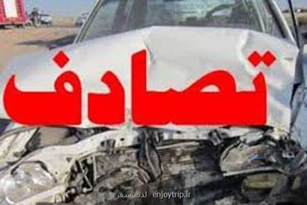 تصادف مرگبار رونیز و پژو ۲۰۶ در بزرگراه شیخ فضل الله
