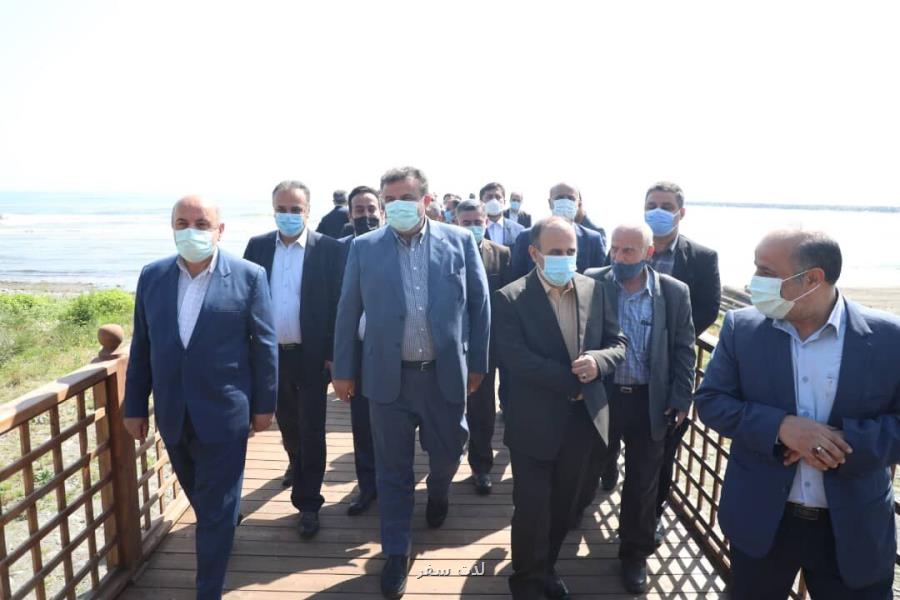 اولین اسكله گردشگری دریایی مازندران