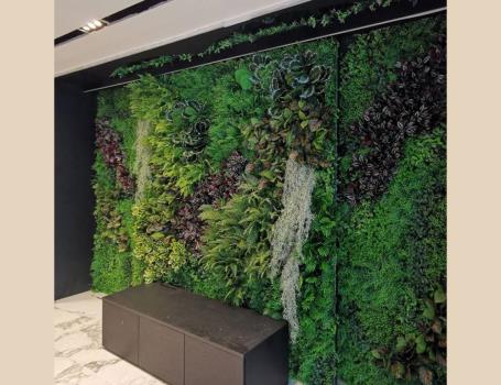 دیوار سبز مصنوعی و طبیعی