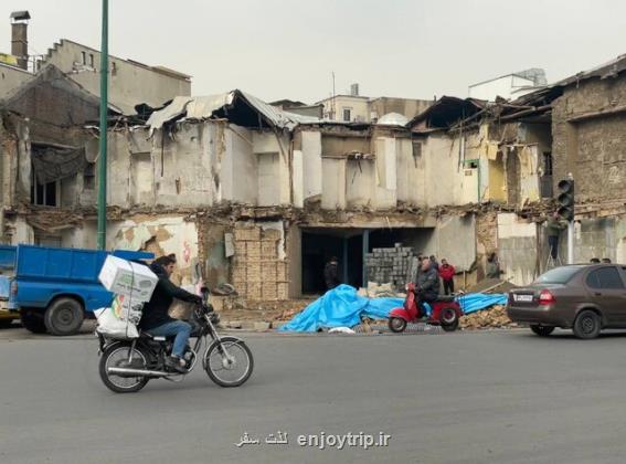 ساختمان کفش ملی تخریب شد