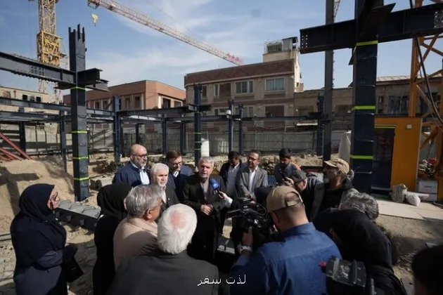 با دستور وزیر ساخت و ساز اطراف کاخ گلستان متوقف گردید