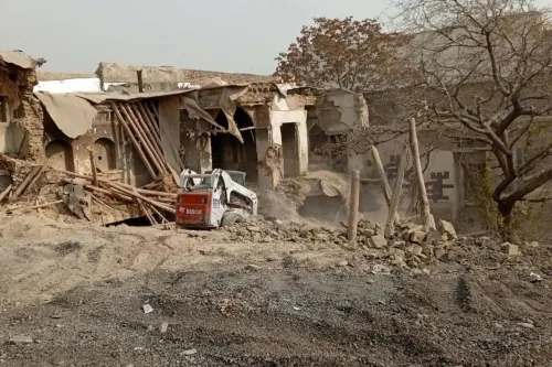 گزارش از دست رفتن یک خانه تاریخی